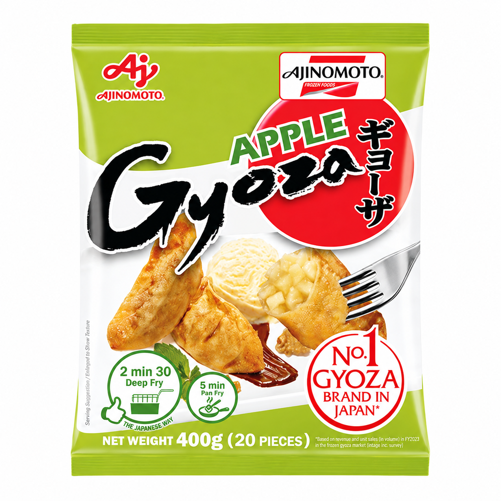 [200535/2G0004] GYOZA MANZANA E007 CONGELADA *AJINOMOTO* 冻苹果甜煎饺 440g/12