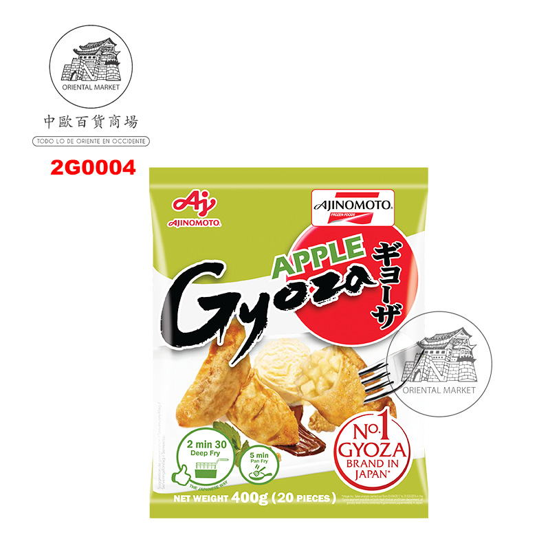 GYOZA MANZANA E007 CONGELADA *AJINOMOTO* 冻苹果甜煎饺 440g/12