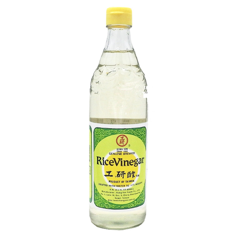 [501079/5V0106] VINAGRE ARROZ *KONGYEN* 工研米醋 600ml/12