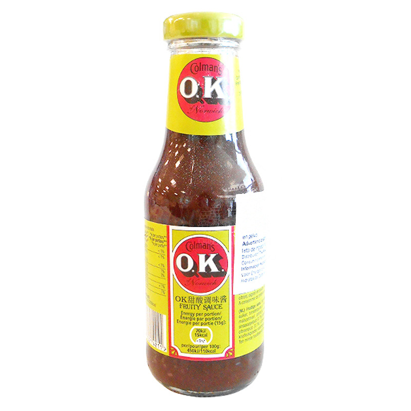 [501182/5S0448] SALSA FRUIT *OK SAUCE* 英国酱 335g/12