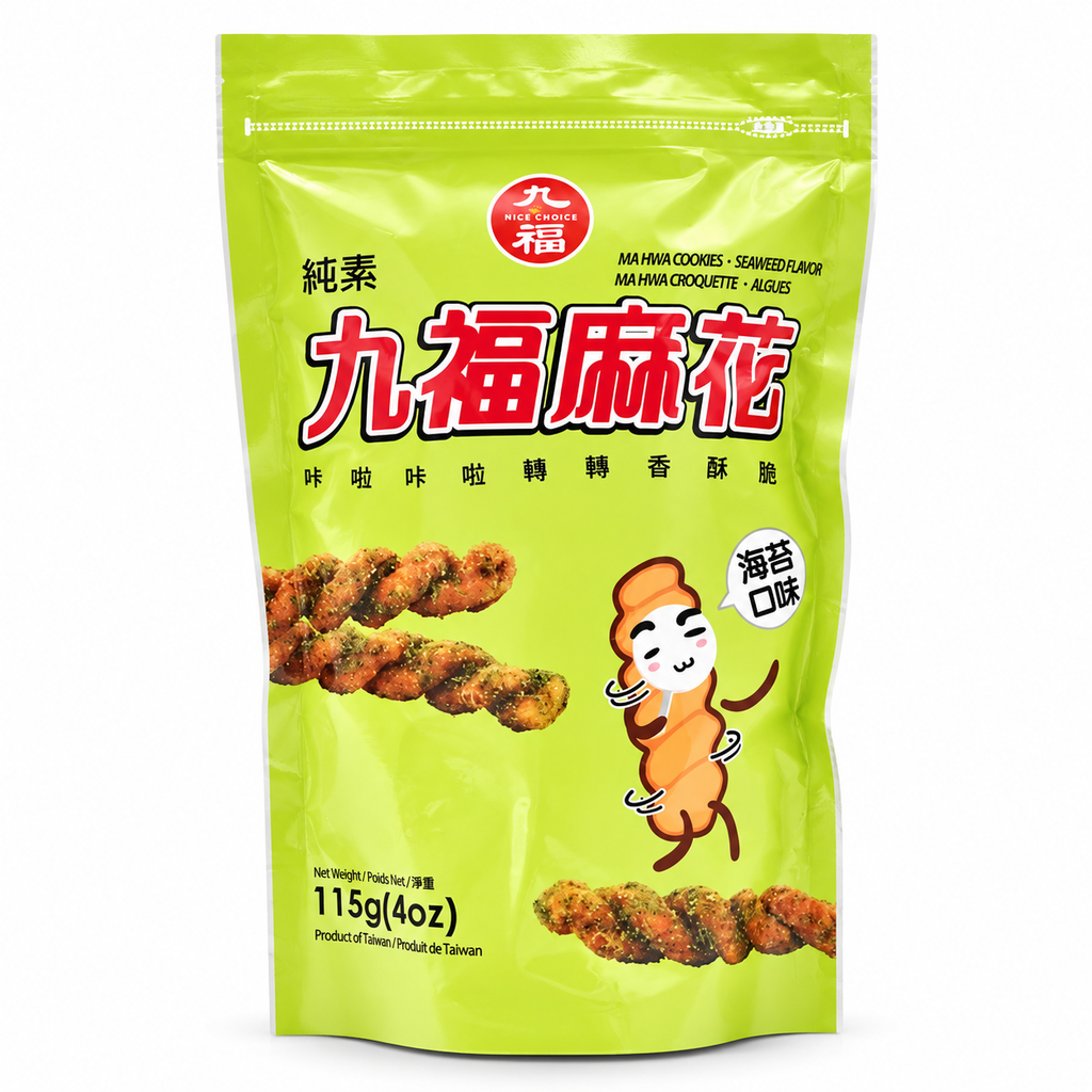 [502726/5G0223] SNACK MAFA ALGA *JOFO* 九福海苔麻花 115g/12