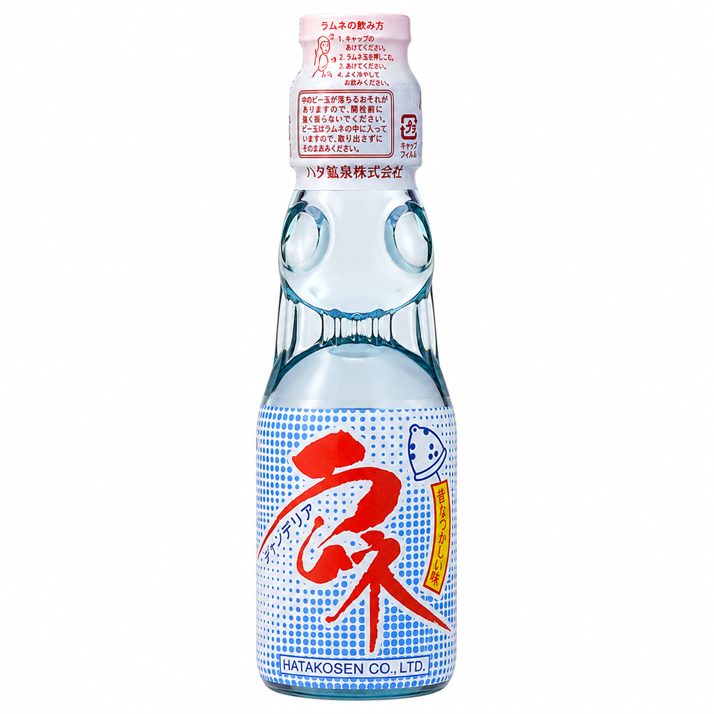 BEBIDA GASEOSA ORIGINAL *RAMUNE* 日本原味弹珠气泡饮料 200ml/30