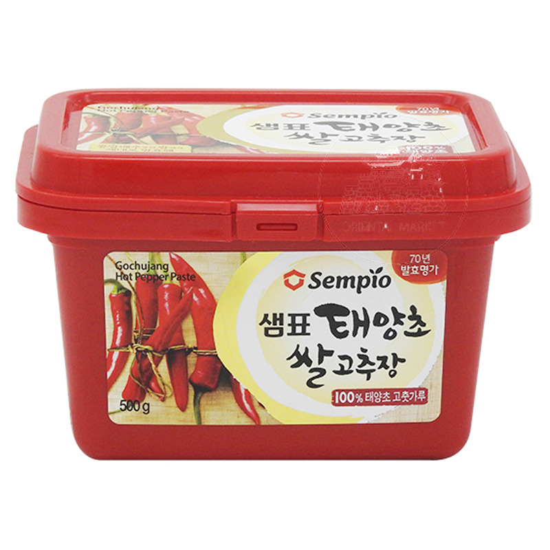 [503068/5P0714] PASTA CHILI GOCHUJANG *SEMPIO* 韩国式辣椒酱 500g/12
