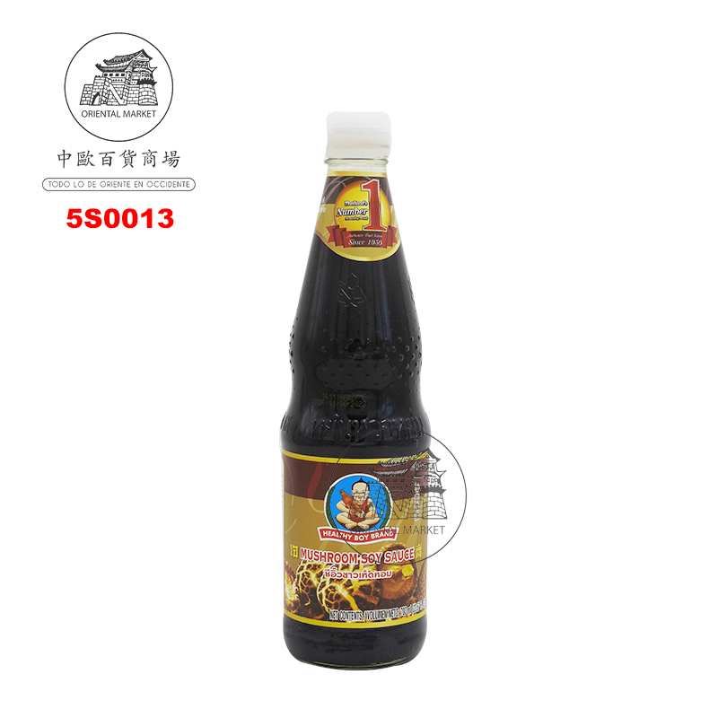 SALSA SOJA CHAMPION *HEALTHY BOY* 仁和园鲜菇酱油 700ml/12
