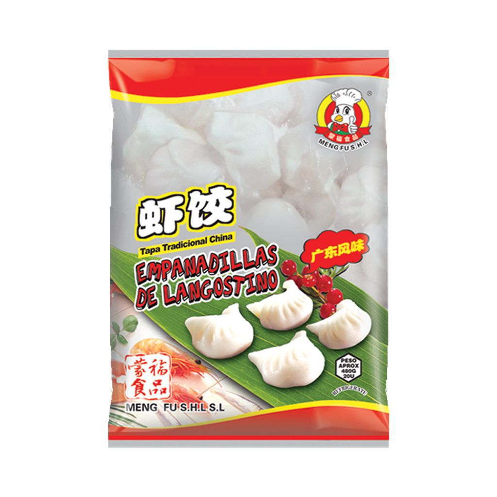 [200699/2X0001] XIAJIAO CONGELADO *MENGFU* 蒙福冻水晶虾饺 470g/12