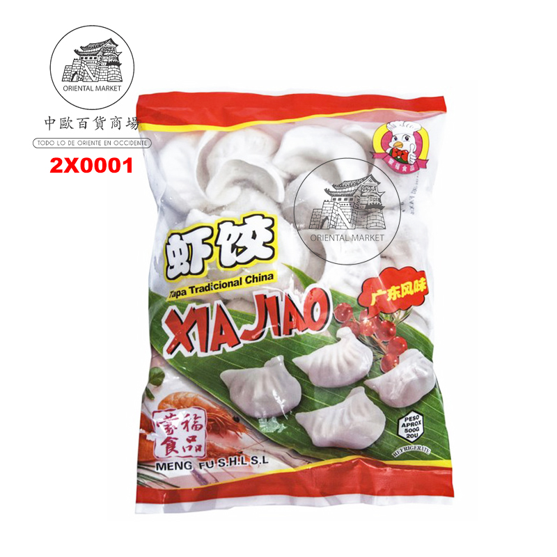 XIAJIAO CONGELADO *MENGFU* 蒙福冻水晶虾饺 470g/12