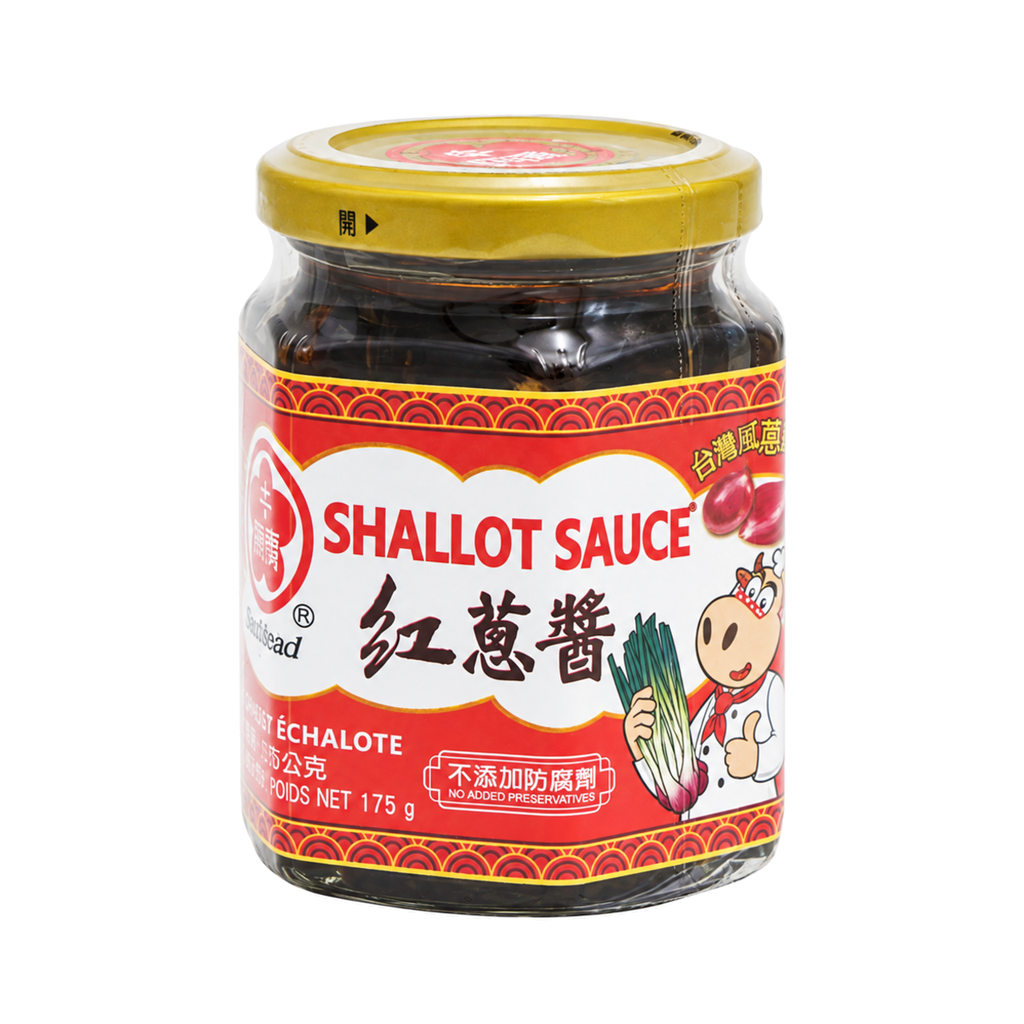 [501220/5S0735] SALSA CHALOTE *BULL HEAD* 牛头牌红葱酱 360g/12