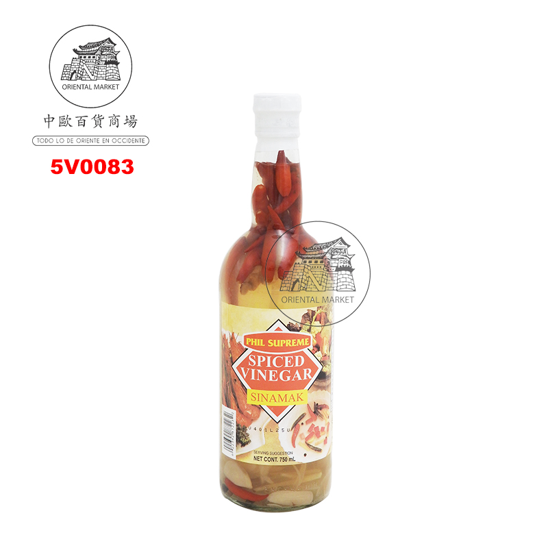 VINAGRE CON ESPECIAS *PHILG* 菲香料醋 750g/12