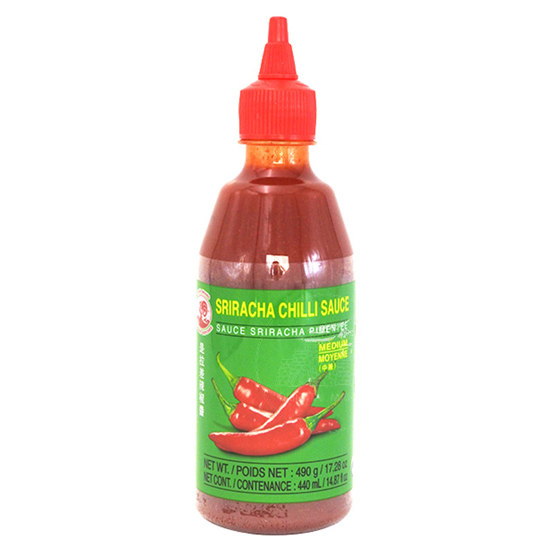 [502634/5S0397] SALSA SRIRACHA PICANTE *COCK* 鸡标辣味是拉差酱 490g/12