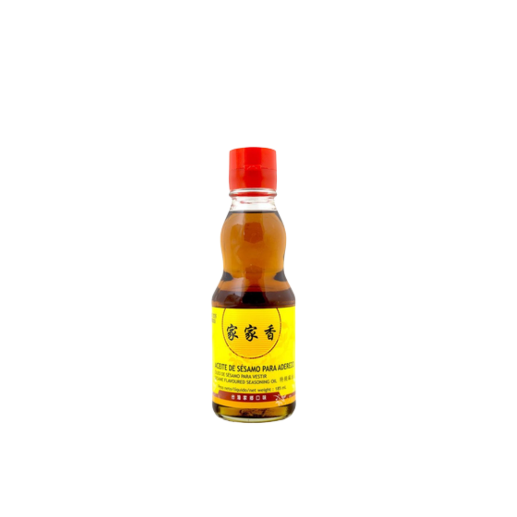 ACEITE SESAMO *JIAJIASHAN* 家家香芝麻油 185ml/12