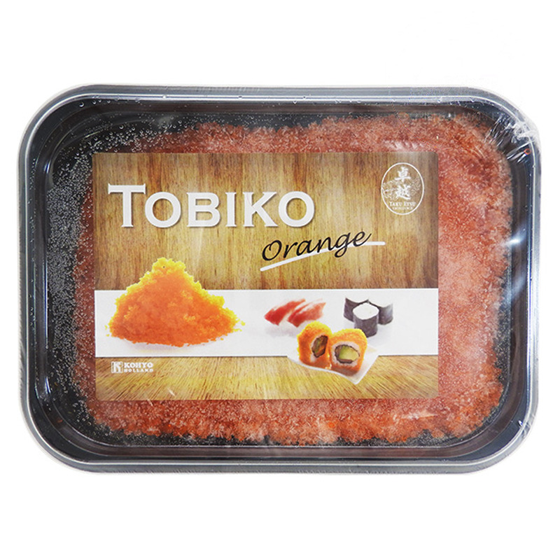 [200321/2H0049] HUEVAS TOBIKO NARANJA *KOHYO* 日本橘色飞鱼蛋 500g/12 NL-85
