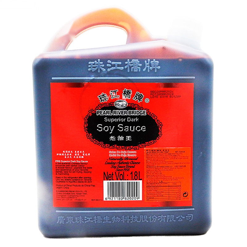 [501216/5S0028] SALSA SOJA OSCURA *PRB* 珠江桥老抽王 1,8L/12