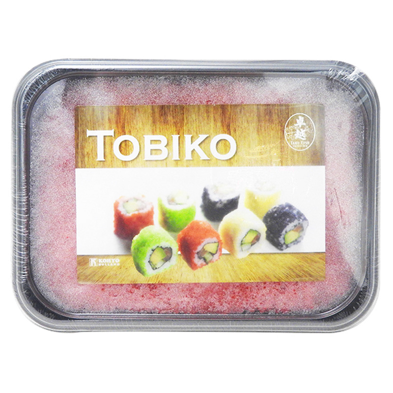 [200323/2H0057] HUEVAS TOBIKO ROJO *KOHYO* 日本红色飞鱼蛋 500g/12 NL-87