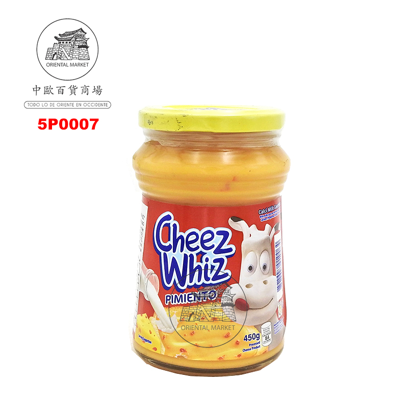 PASTA QUESO CON PIMIENTO CHIZ WHIZ  青椒乳酪 450g/12