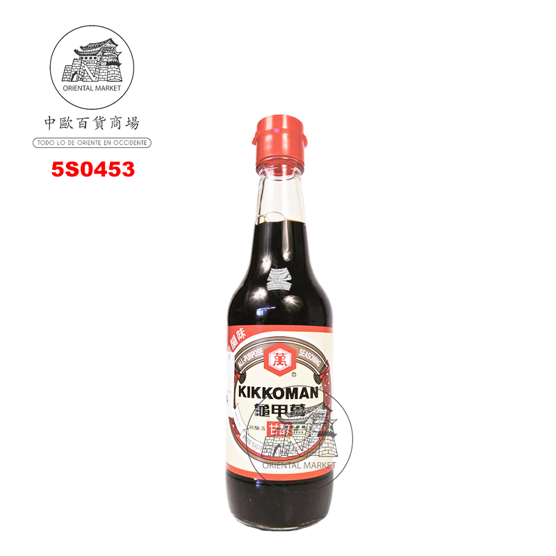SALSA SOJA *KIKKOMAN* 龟甲万字酱油 500ml/12