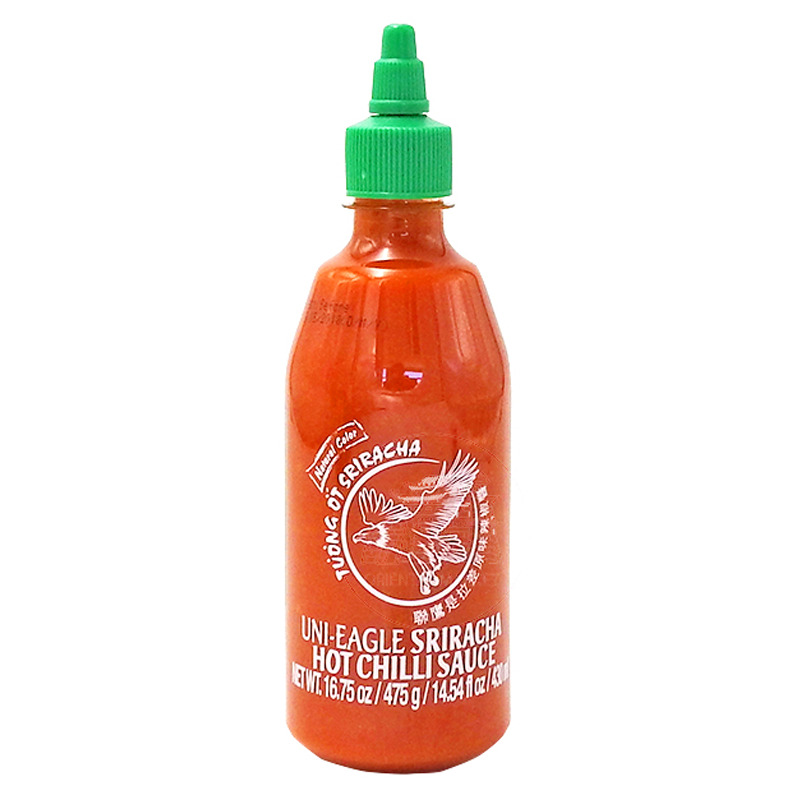 [502637/5S0526] SALSA SRIRACHA *UNI-EAGLE* 联鹰是拉差酱 475g/12
