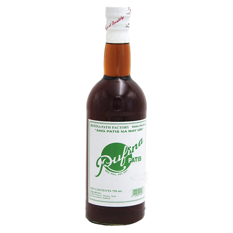 [502553/5S0026] SALSA PESCADO PATIS *RUFINAML* 菲律宾鱼露 750ml/12