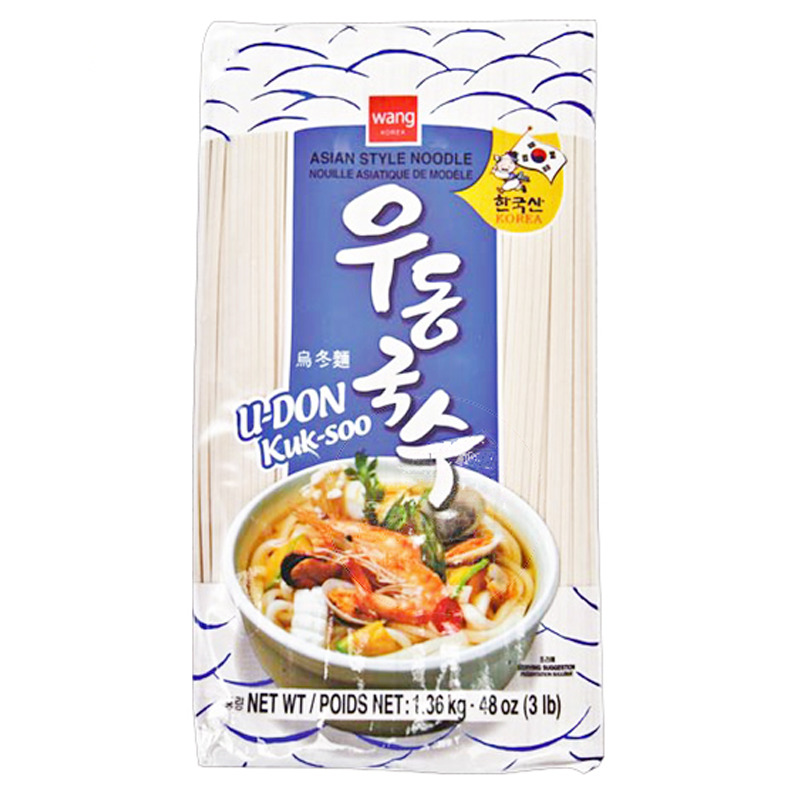 UDON *WANG* 韩国WANG乌冬面干 1,36kg/12