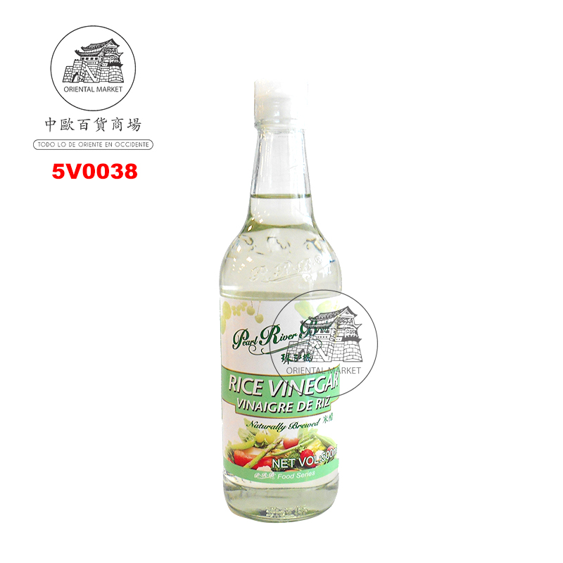 VINAGRE DE ARROZ GLUTINOSO *PRB* 珠江桥牌白米醋 500ml/12