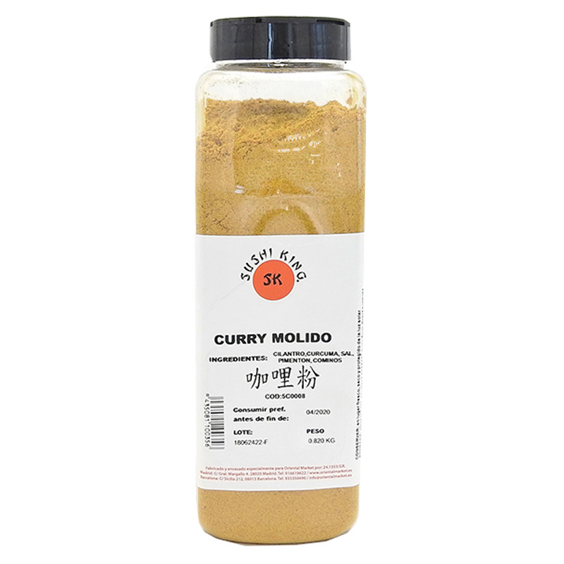 [501341/5C0008] CURRY POLVO *SUSHI KING* 寿司王咖喱粉 800g/12