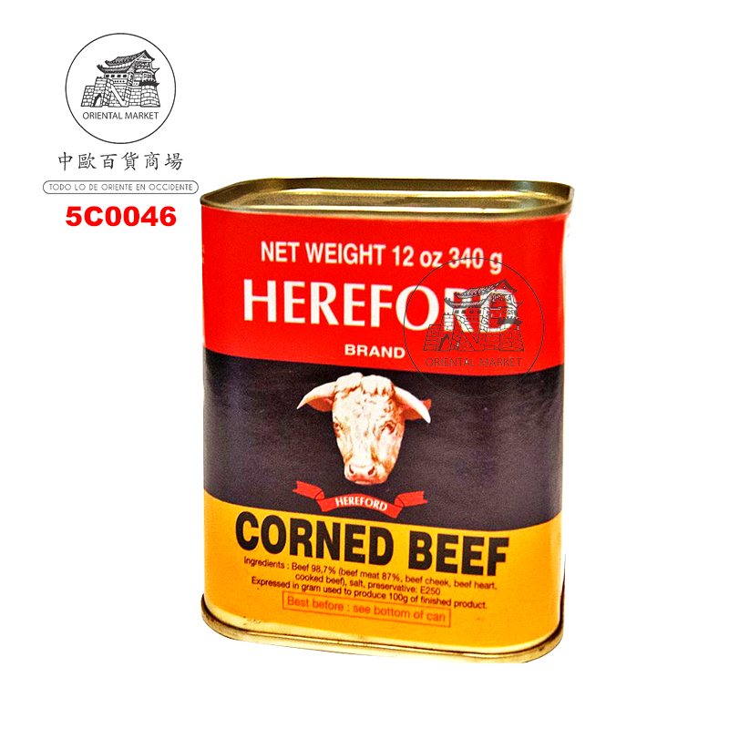 [501972/5C0046] CORNED BEEF (FRANCIA)*HEREFORD* 法国酱肉 340g/12