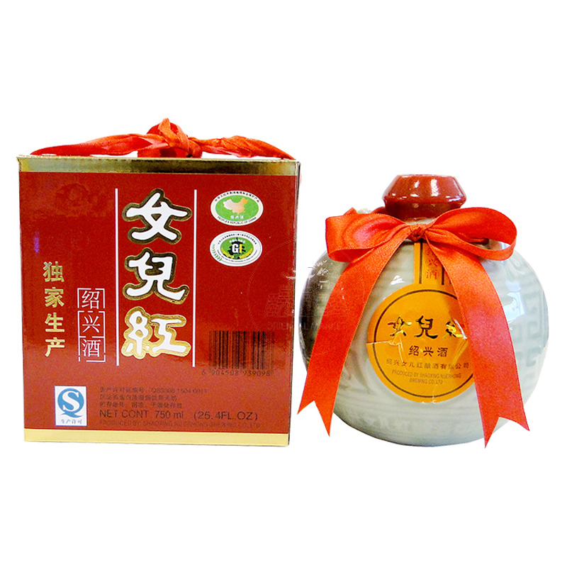 [502919/5V0006] VINO (14%) *NU ER HONG* 女儿红酒 750ml/12