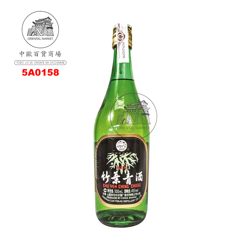 AGUARDIENTE (45%) CHUYEHCHIN *XINGHUACUN* 杏花村竹叶青酒 500ml/12