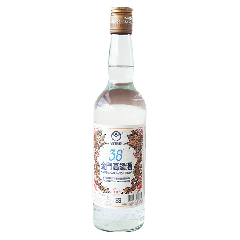 [501533/5A0269] AGUARDIENTE (38%) KAOLIANG *KINMEN* 金门高粱酒 600ml/12