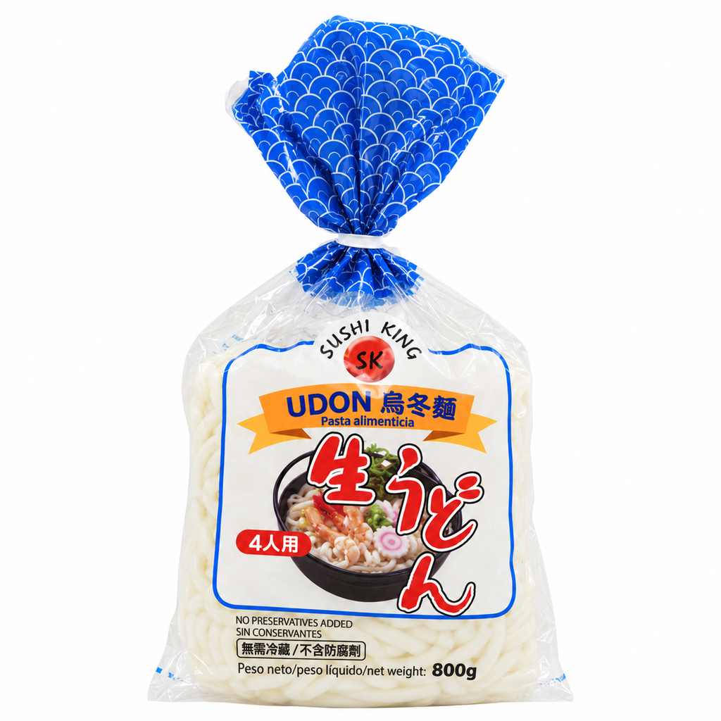 [502885/5U0018] UDON COREANO *SUSHI KING* 寿司王韩式乌冬面 800g/4u/15