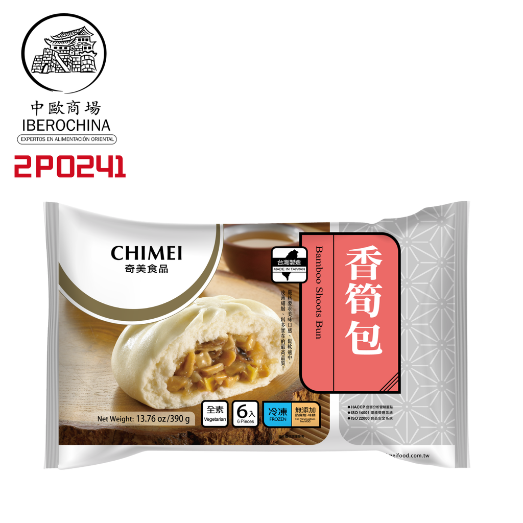 BOLLO BAMBU CONGELADO *CHIMEI* 奇美冻香笋包 390g/6u/15