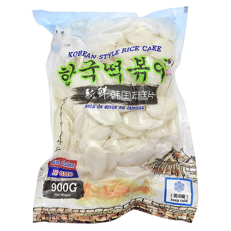 [200639/2P0207] PASTA ARROZ COREA FRESCA *SUSHI KING* 寿司王冷藏韩式年糕片 900g/16