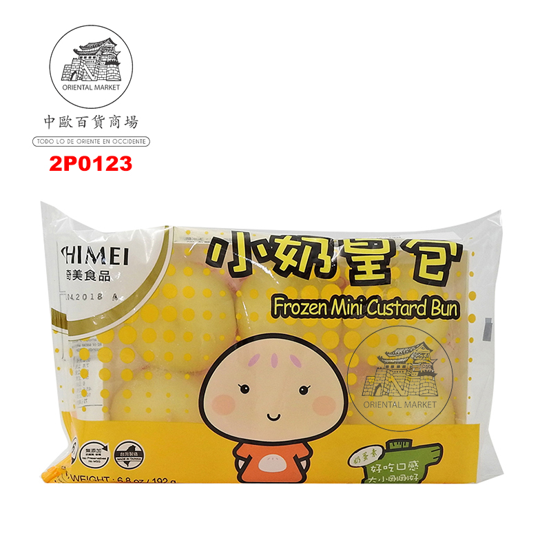 BOLLO RELLENO SOJA *CHIMEI* 奇美冷冻小奶皇包 192g/16