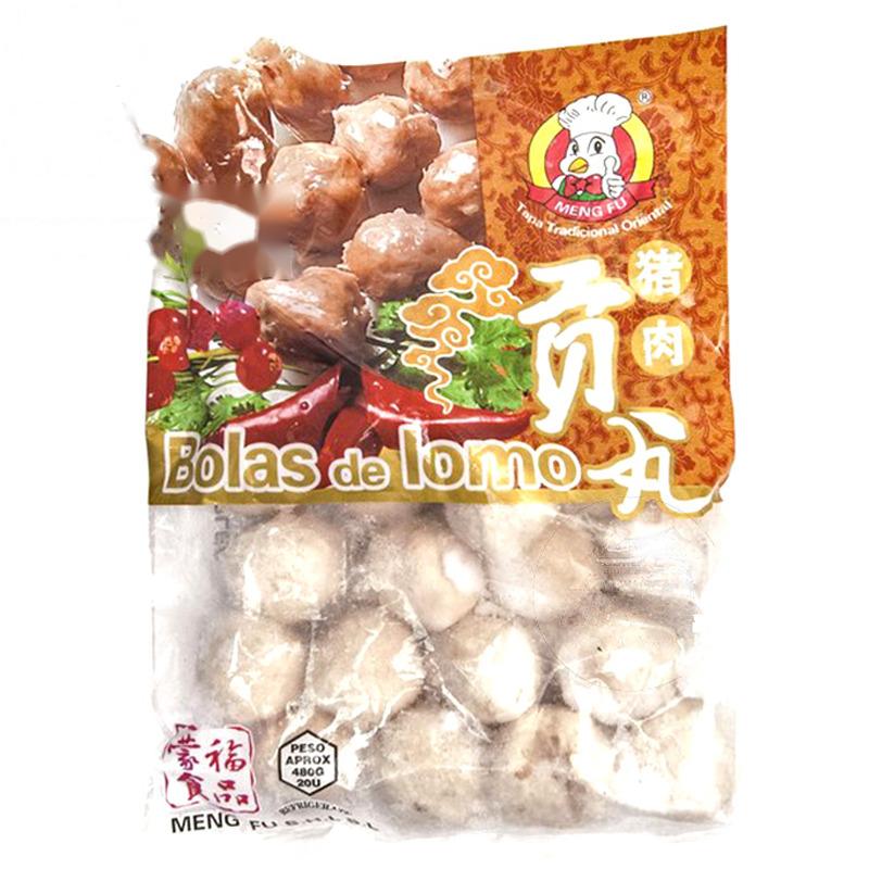 [200457/2B0019] ALBONDIGA CERDO CONGELADA *MENGFU* 蒙福冻猪肉贡丸 360g/16