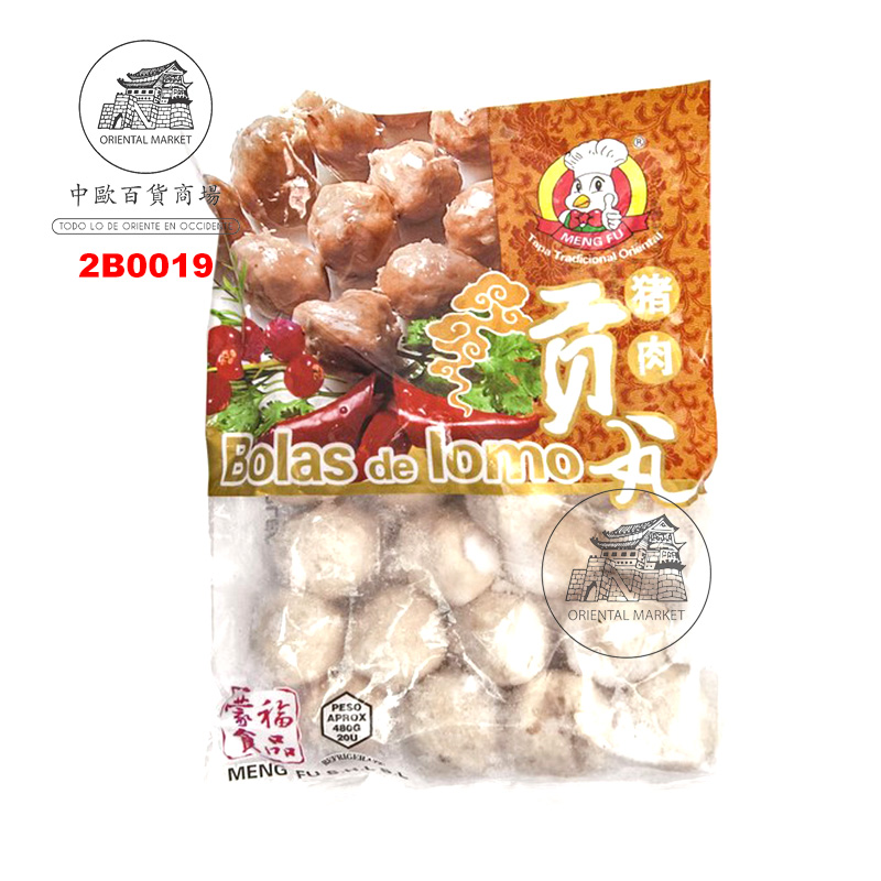 ALBONDIGA CERDO *MENGFU* 蒙福猪肉贡丸 360g/16