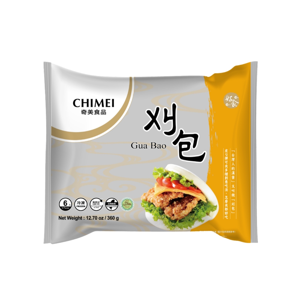 [200625/2P0148] PAN BAO CONGELADO *CHIMEI* 奇美冻大刈包 360g/6u/18