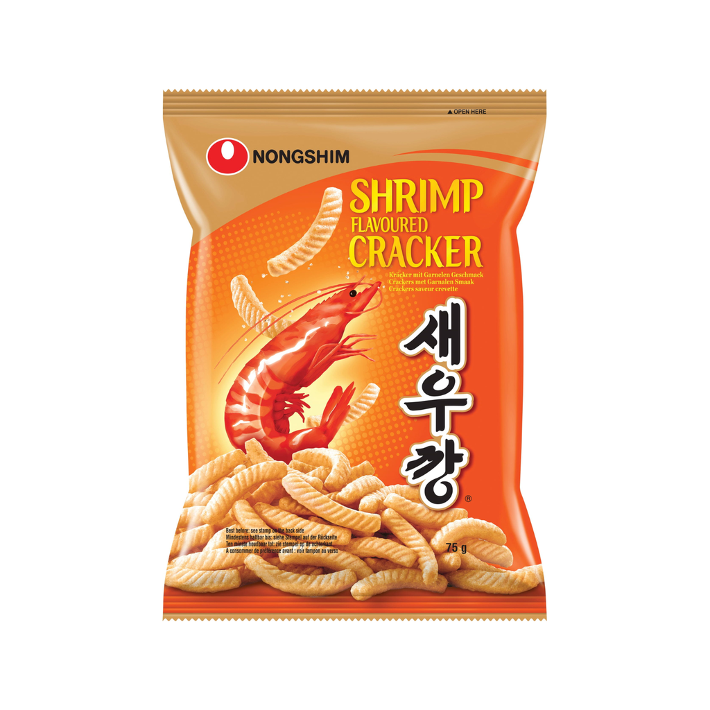 SNACK GAMBA RIZADO *NONGSHIM* 农心虾条 75g/20
