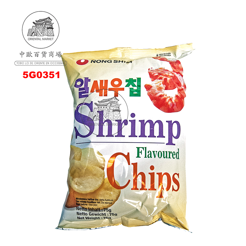 CHIPS GAMBA *NONGSHIM* 韩国农心虾片 75g/20