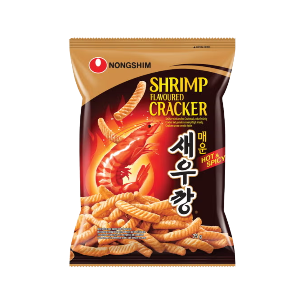 [501495/5G0084] SNACK GAMBA PICANTE *NONGSHIM* 农心辣虾条 75g/20