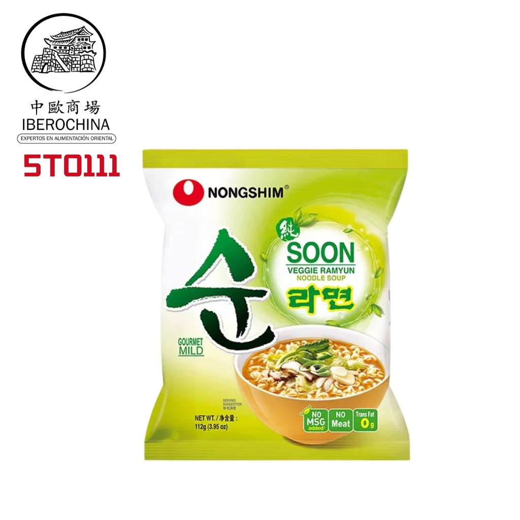NOODLE VERDURA *NONGSHIM* 农心蔬菜辛拉面 112g/20