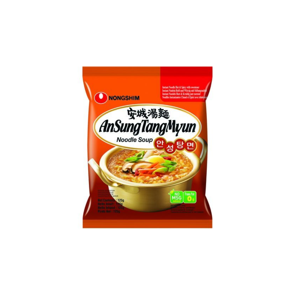 [501465/5T0048] NOODLE ANSUNGTANGMYUN *NONGSHIM* 农心安城汤面 125g/20