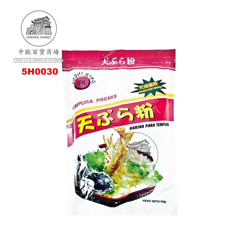 [502145/5H0030] HARINA TEMPURA *SUSHI KING* 寿司王天妇罗粉 700g/20