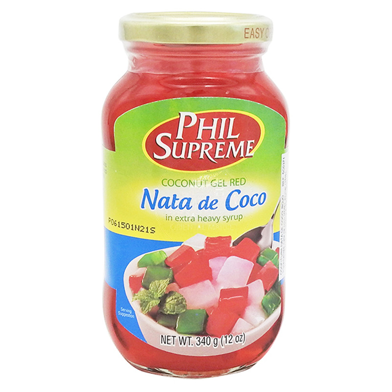 NATA DE COCO ROJA *PHIL SUPREME* 菲式红椰果 340g/24