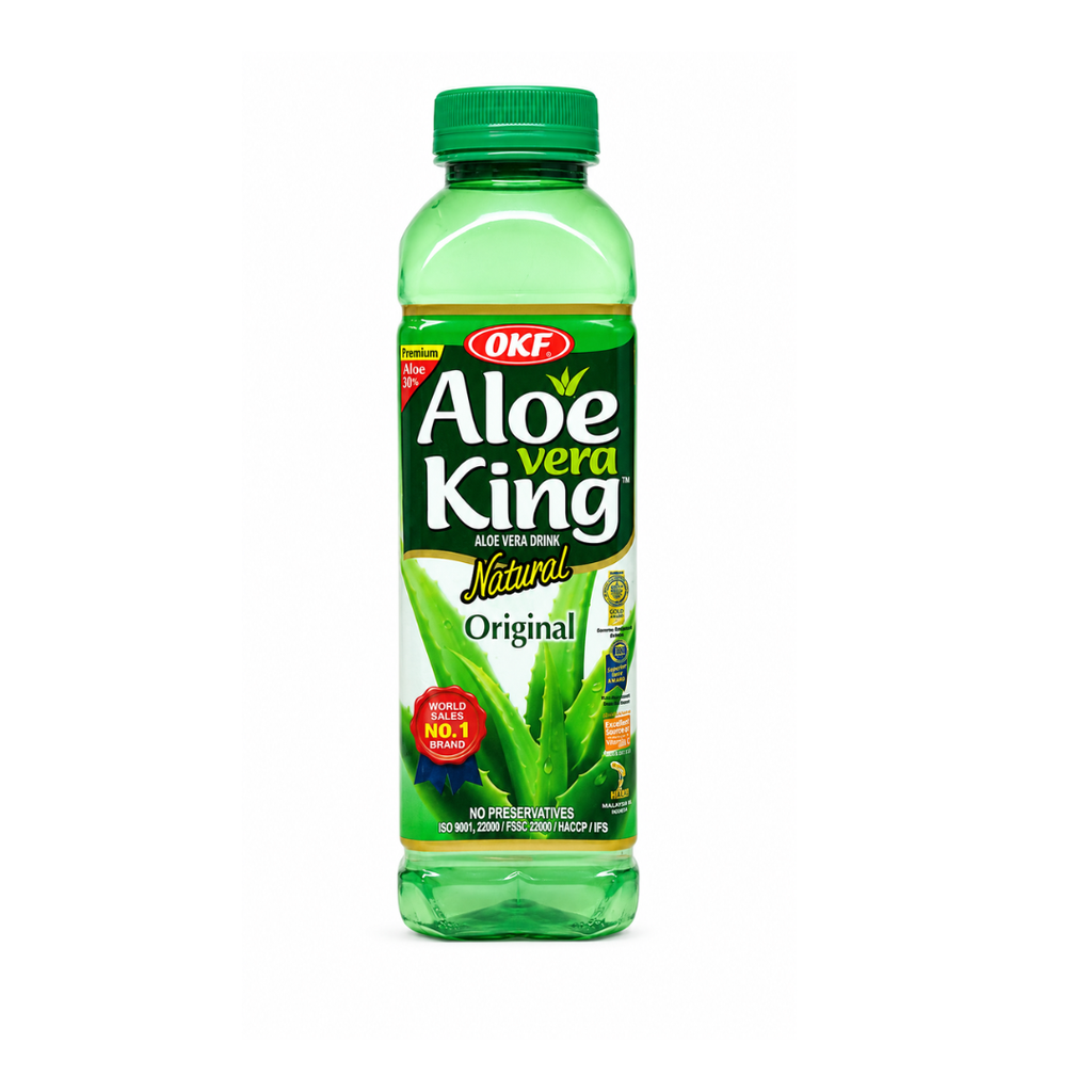 BEBIDA ALOE VERA ORIGINAL *OKF* 韩国芦荟饮料 500ml/20