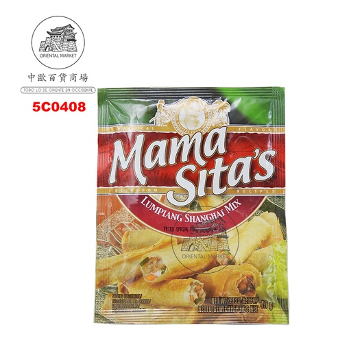 [501938/5C0408] CONDIMENTO LUMPIANG SHANGHAI *MAMASITAS* 菲律宾调味料 40g/24