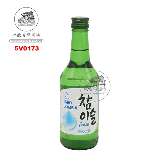 [5V0173] SOJU CHAMISUL FRESH (16,5%) *JINRO* 韩国真露烧酒 350ml/20