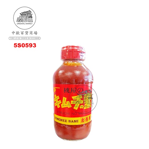 [502523/5S0593] SALSA KIMUCHI *MOMOYA* 日本桃屋可慕奇辣酱 450g/24