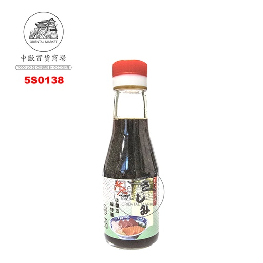 [502615/5S0138] SALSA SOJA SASHIMI *MASTER* 状元生鱼片酱油 150g/24