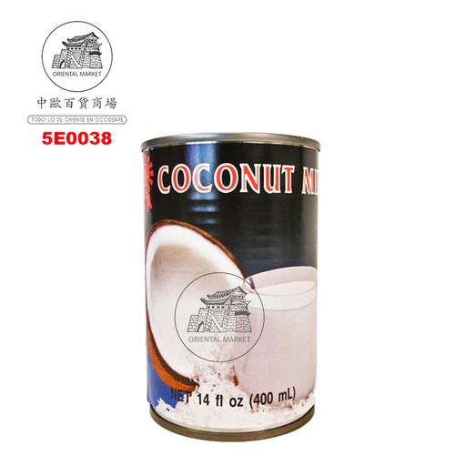 [5E0038] LECHE COCO *RIBBON* 纯椰奶 400ml/24