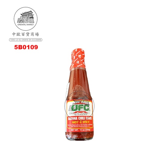 [5B0109] BANANA KETCHUP PICANTE *UFC* 菲辣香蕉蕃茄酱 320g/24
