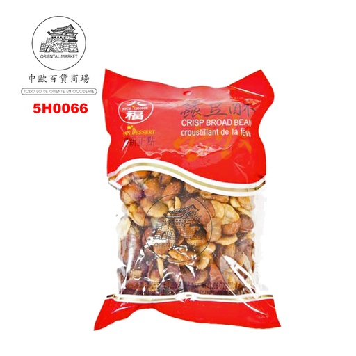 [5H0066] HABAS SALTEADAS *QIO FU* 九福蚕豆酥 160g/24